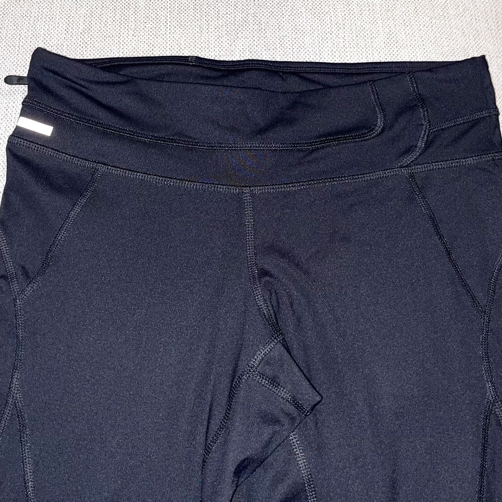 LOLE Black Leggings with Zipper